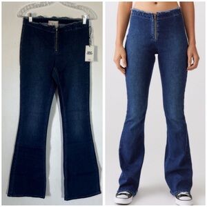 BDG Y2K Zip Flare Jeans